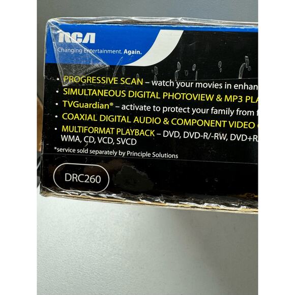 RCA DRC260 DVD/CD Player Progressive Scan NEW - Picture 5 of 5